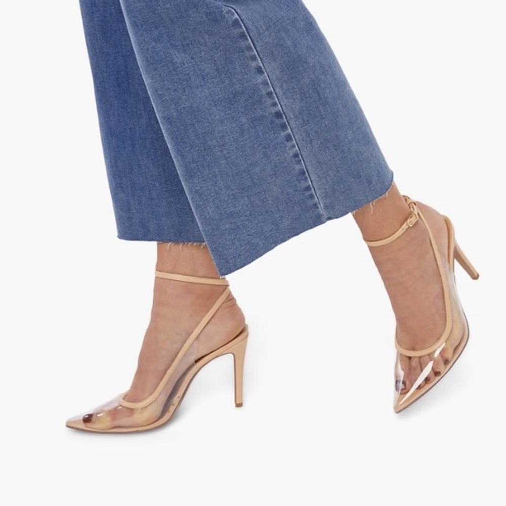 Clear Nude Stilettos.